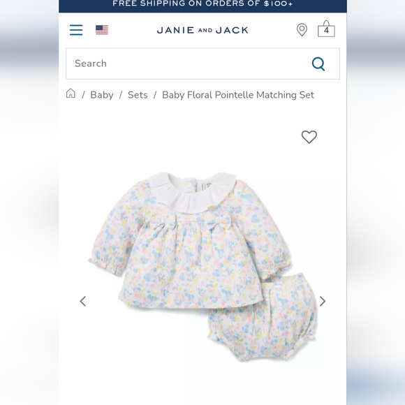 Janie And Jack Matching Set - Picture 3 of 7